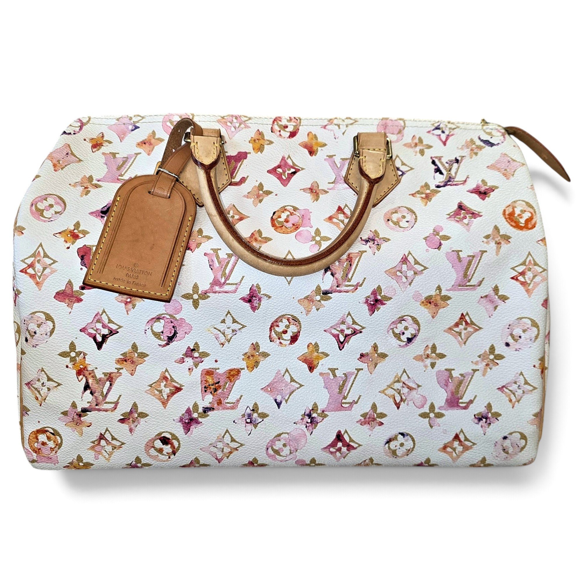 Speedy leather bag