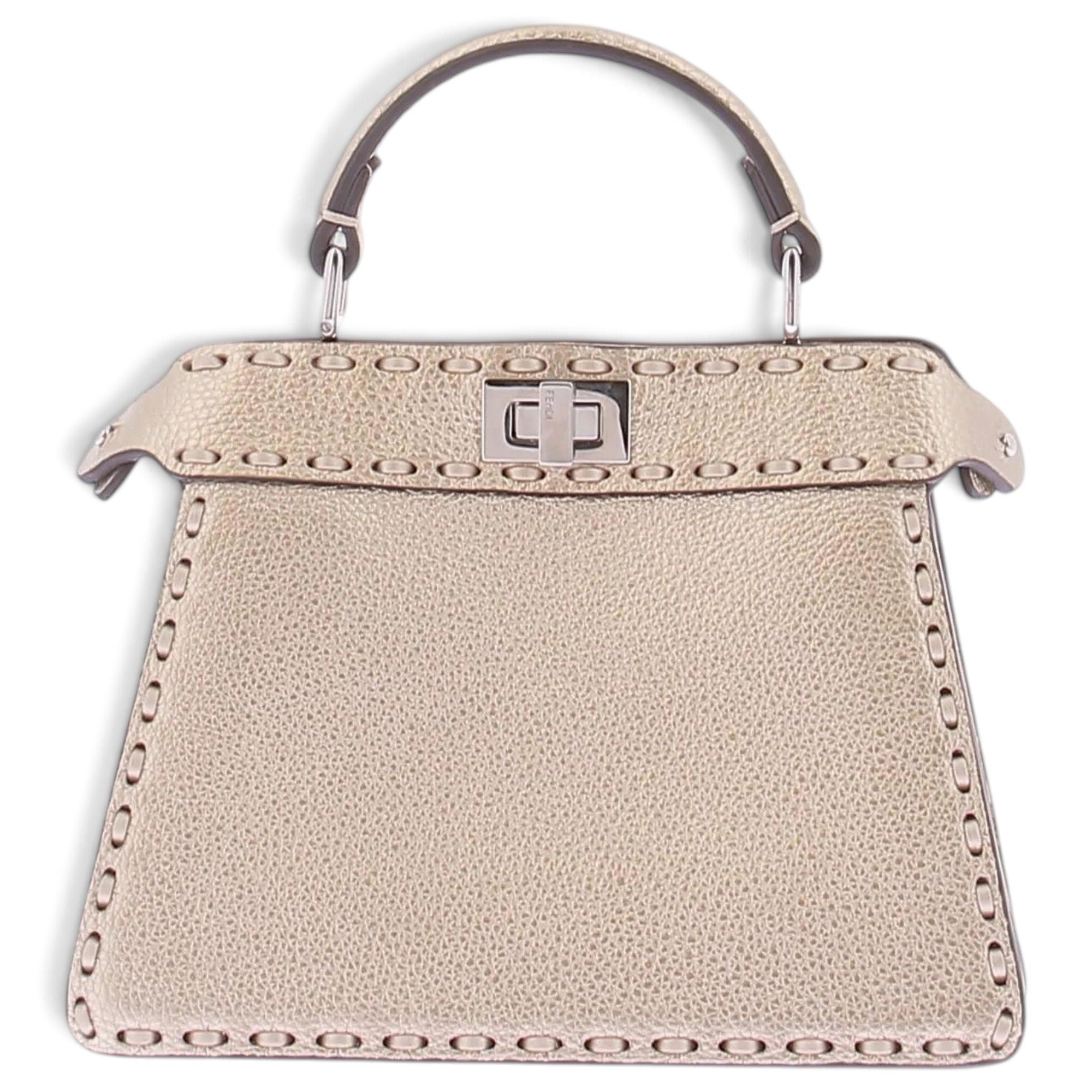 Peekaboo leather bag