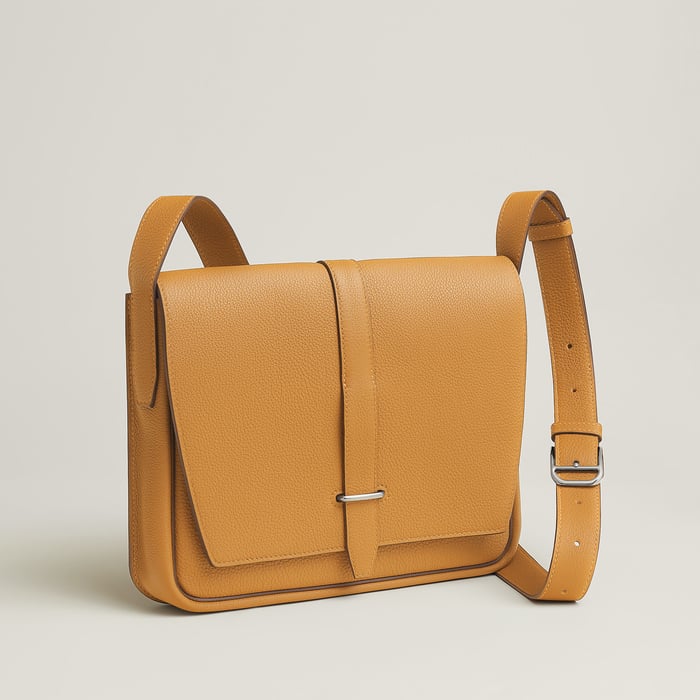 Naturel Sable Steve Light Junior Messenger Bag