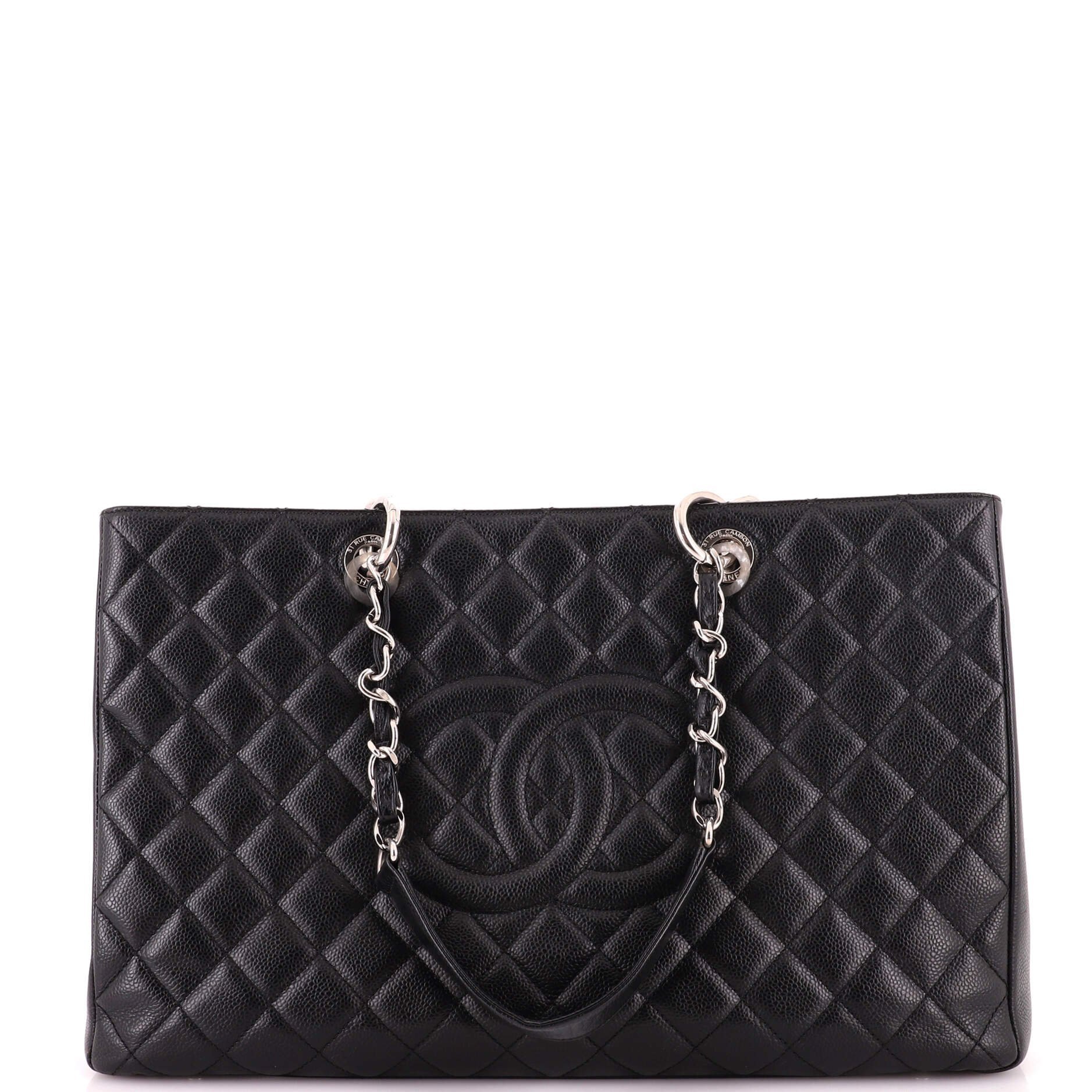 Classic CC Shopping leather tote