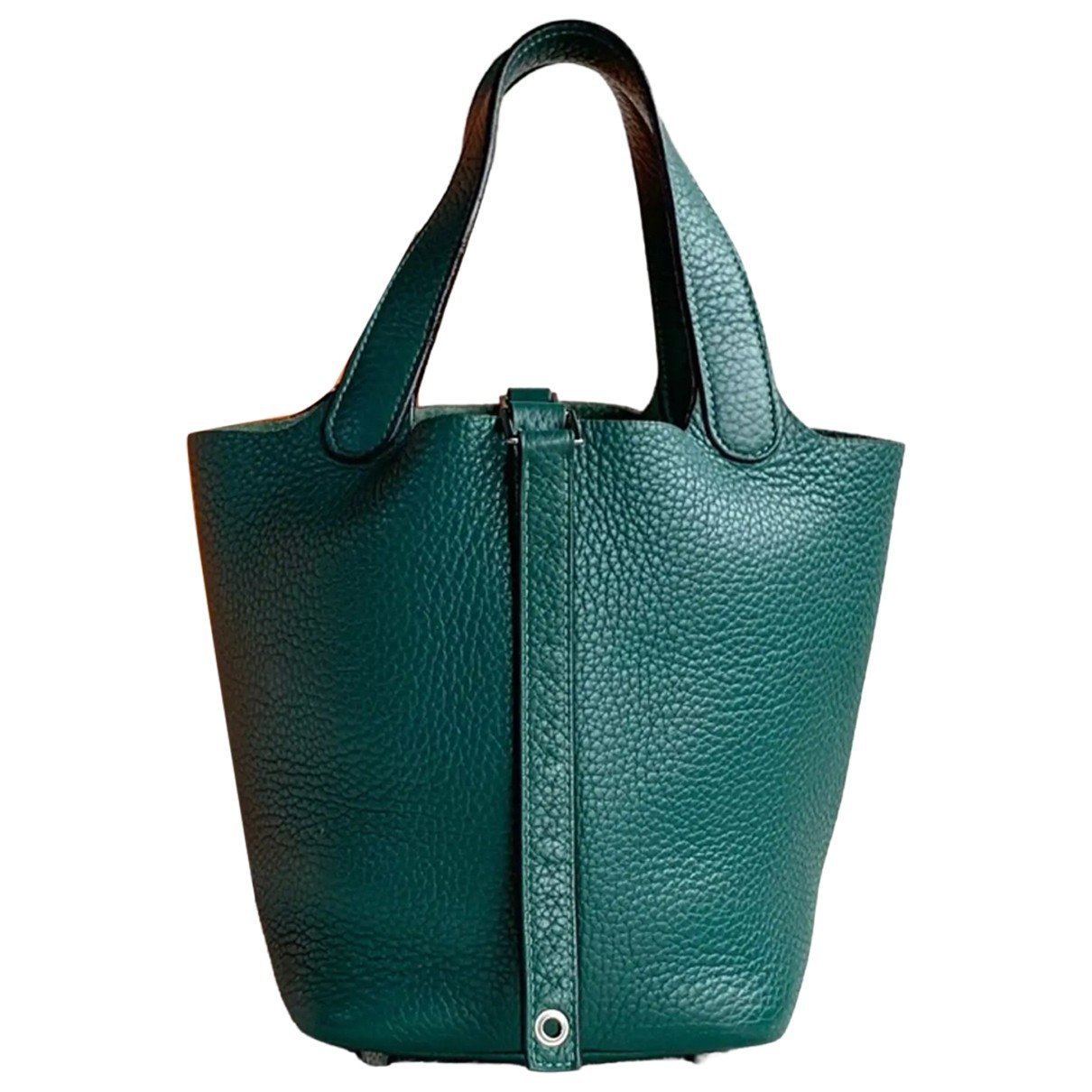 Picotin leather handbag