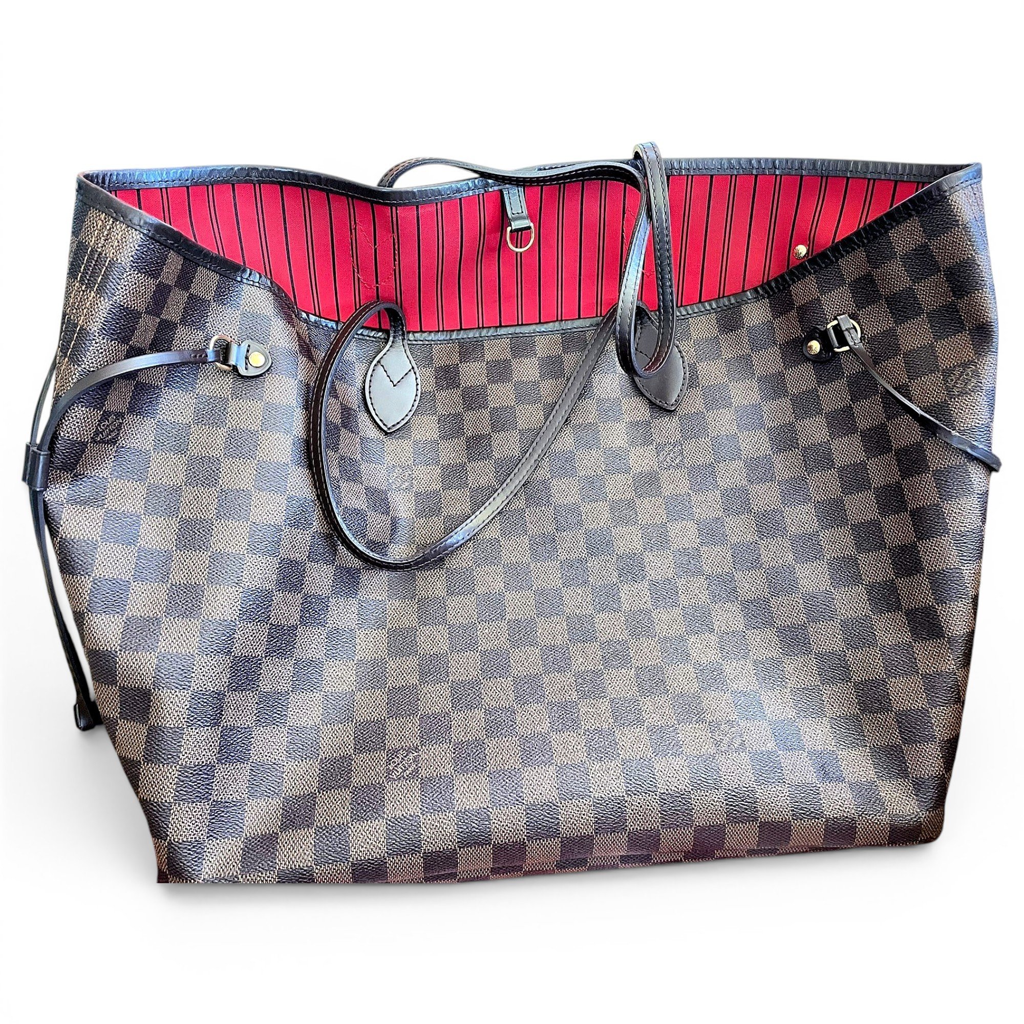 Neverfull linen tote