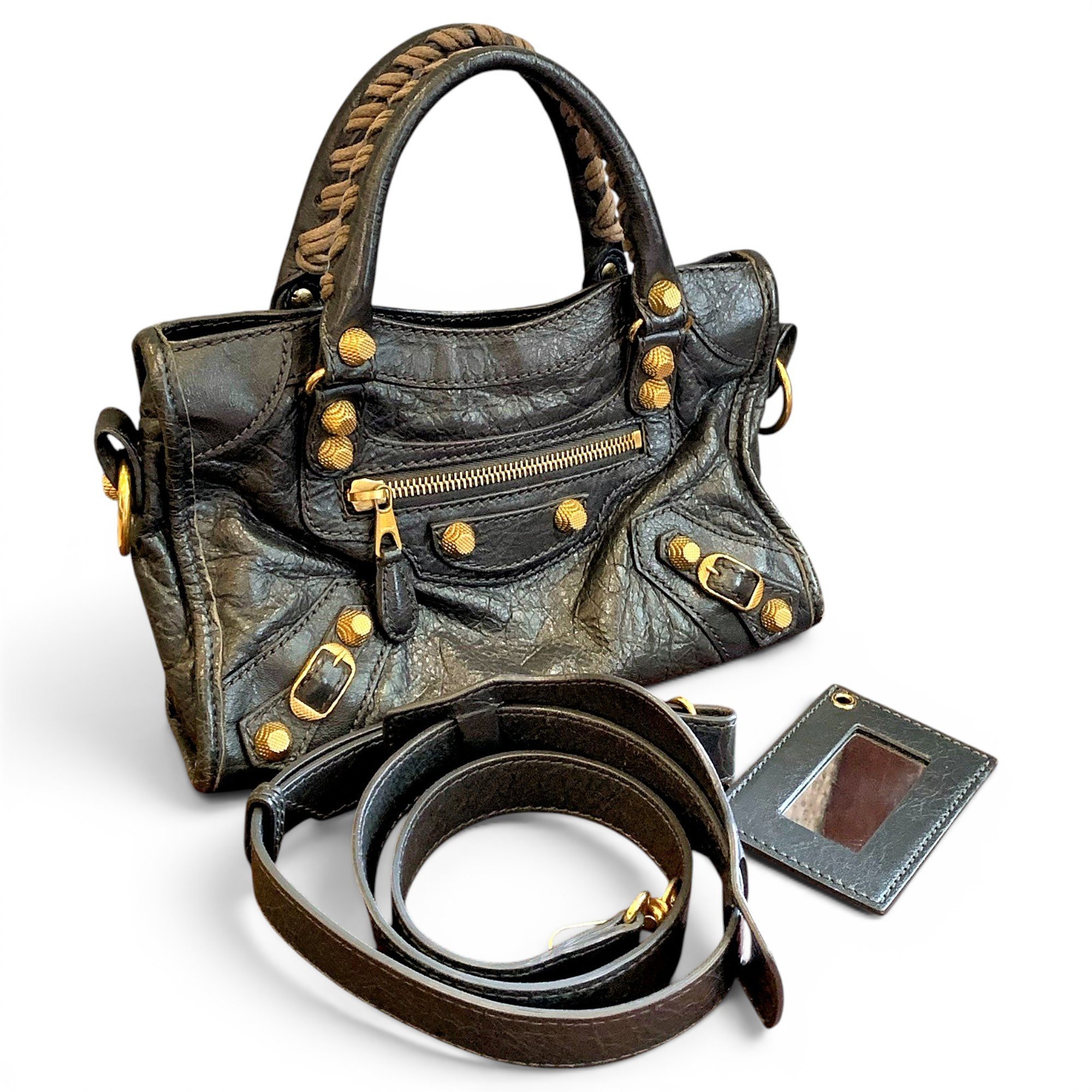 Neo Cagole City leather handbag
