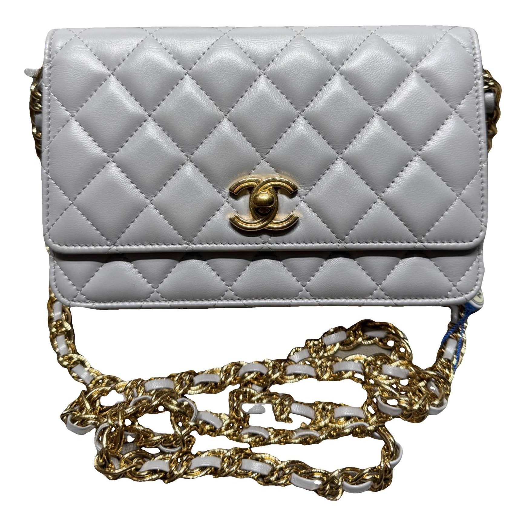Wallet On Chain Timeless/Classique leather crossbody bag