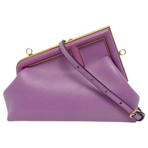 First leather crossbody bag