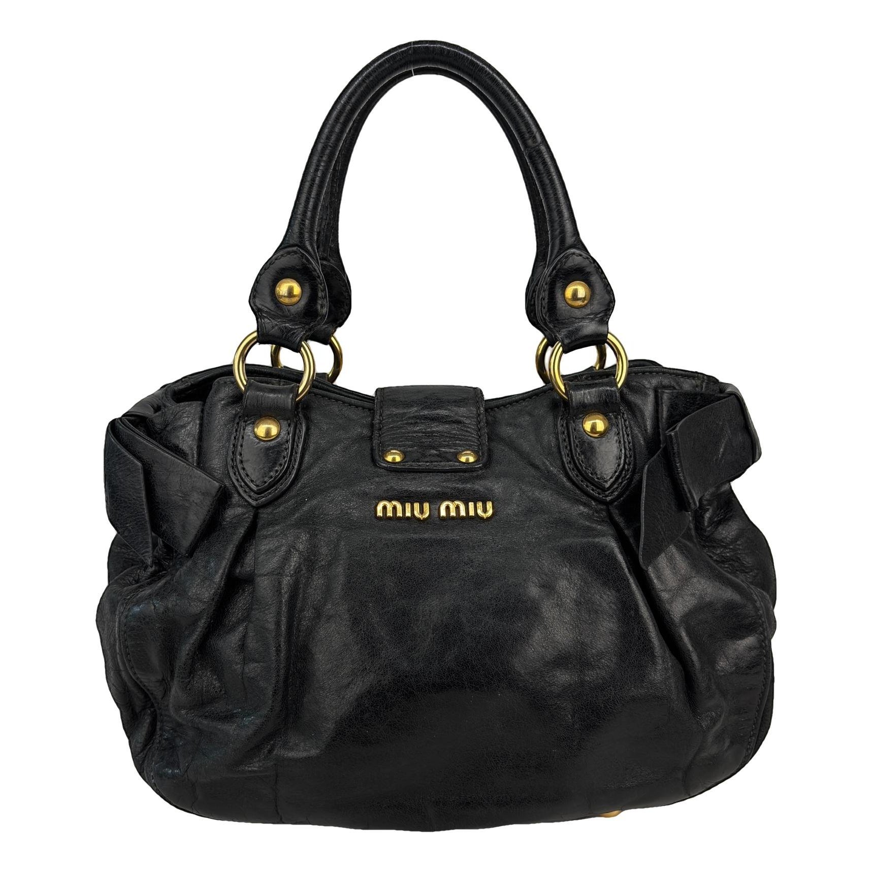 Vitello leather handbag