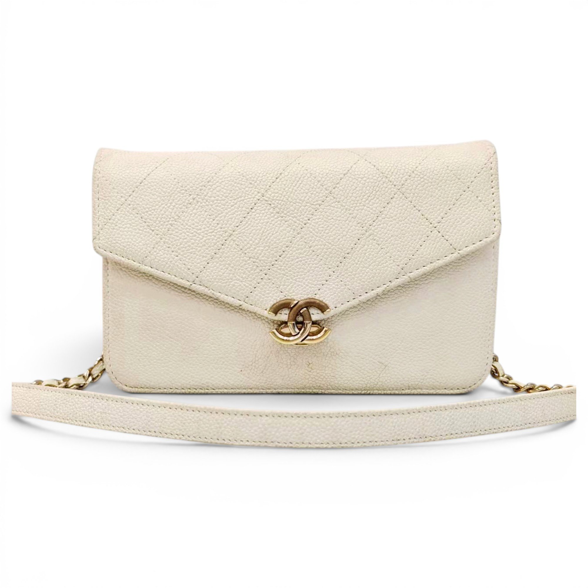 Wallet On Chain Timeless/Classique leather crossbody bag