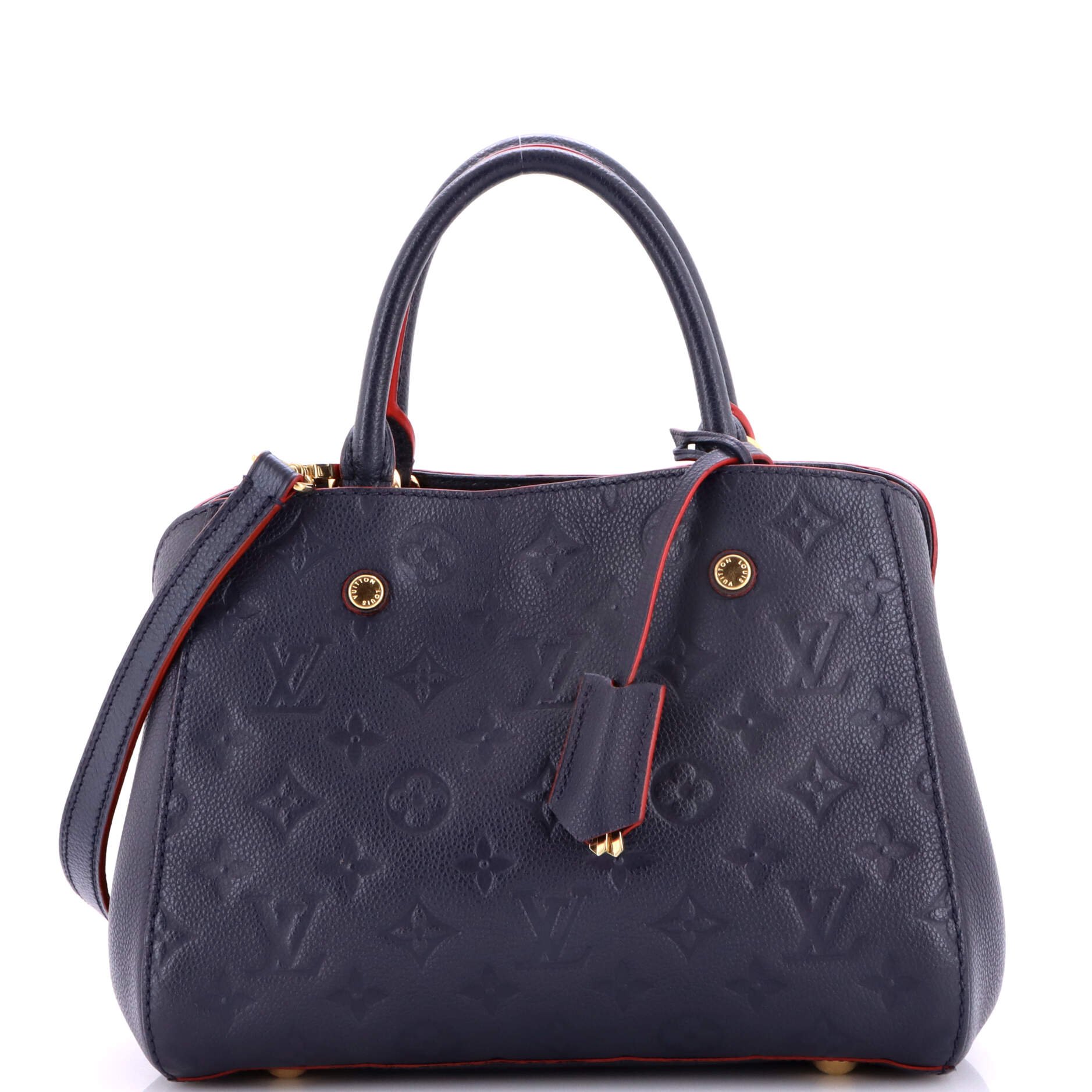 Montaigne Handbag Monogram Empreinte Leather BB
