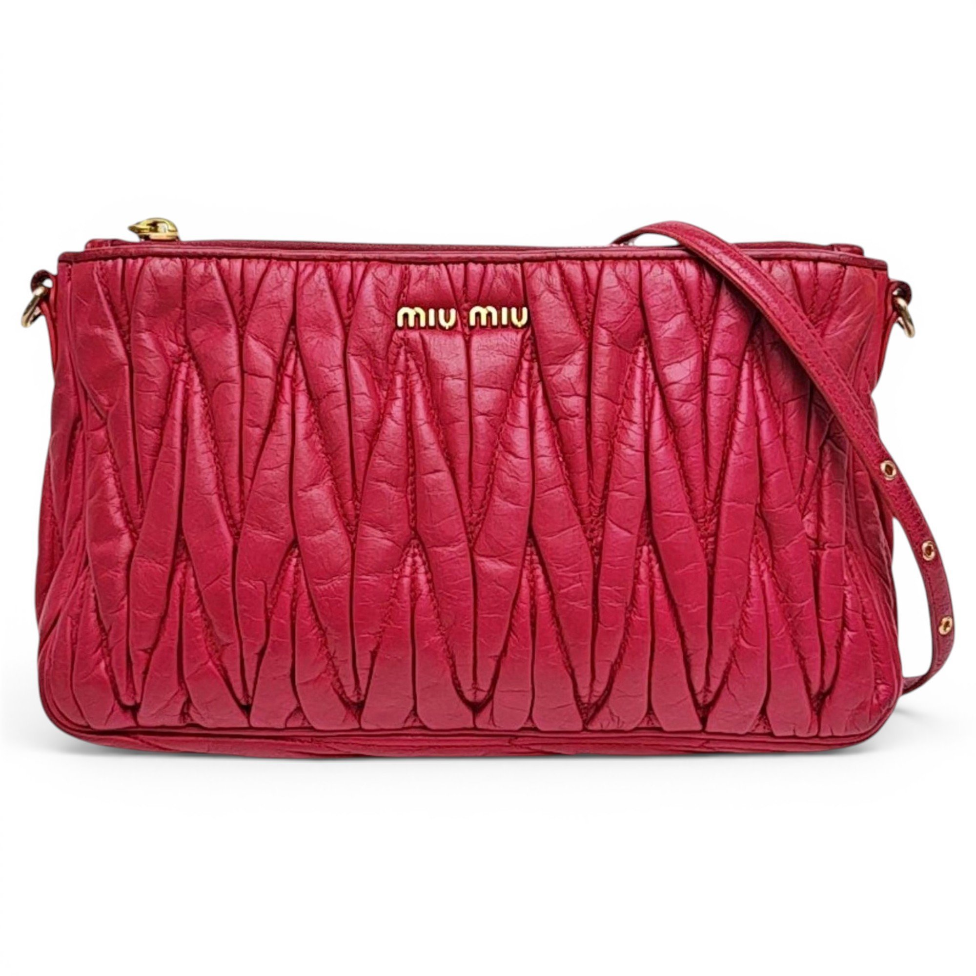 Caprice leather crossbody bag