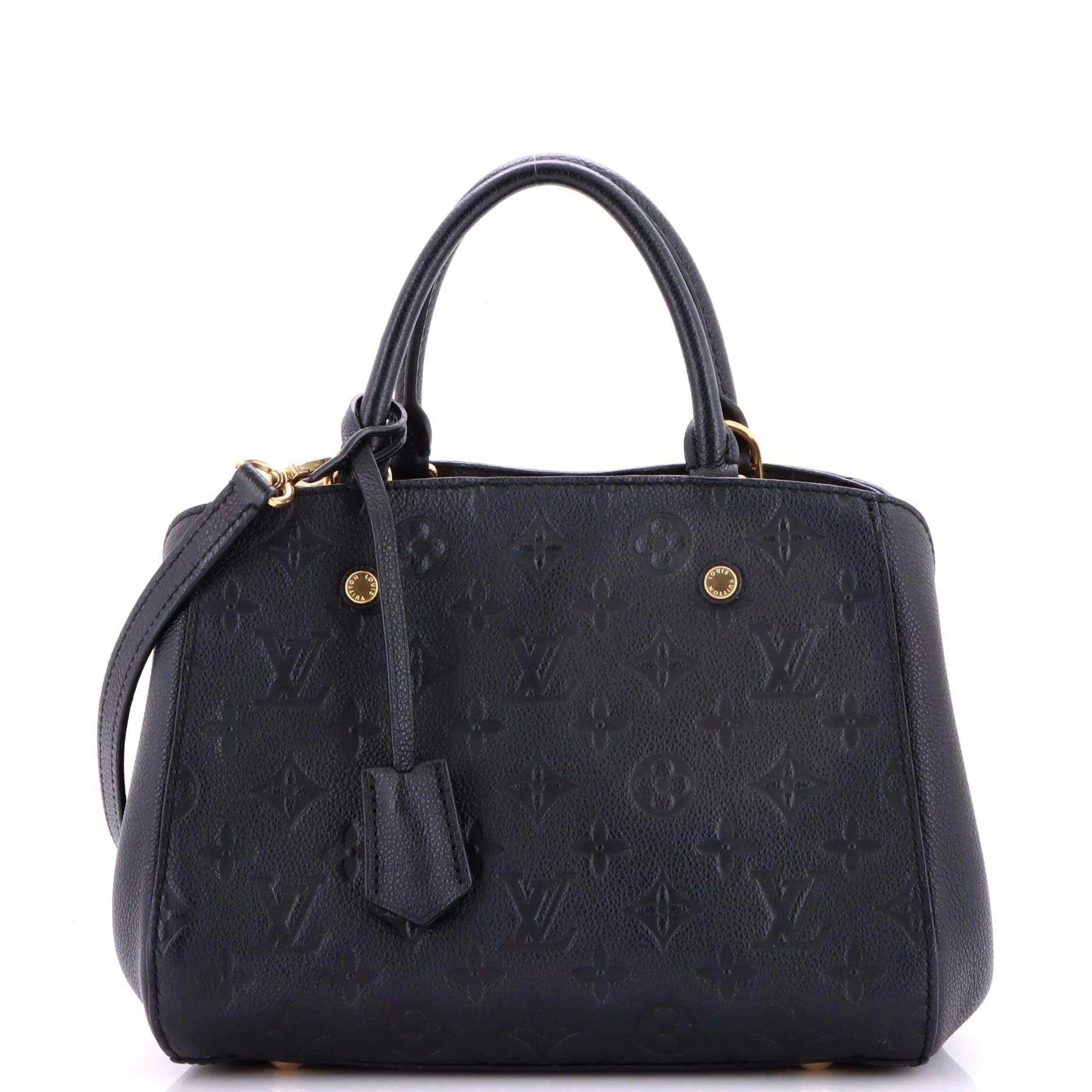 Leather satchel