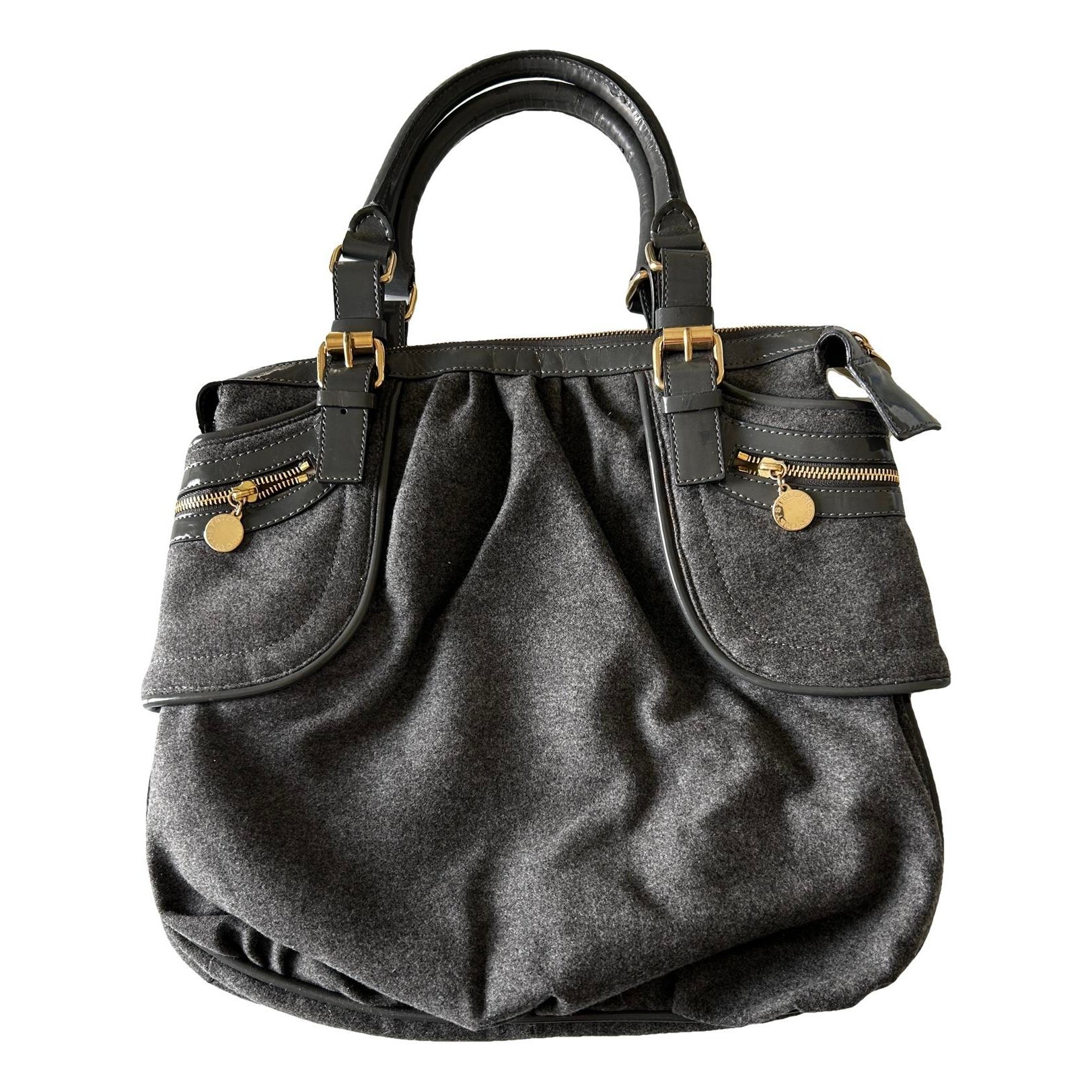 Wool handbag