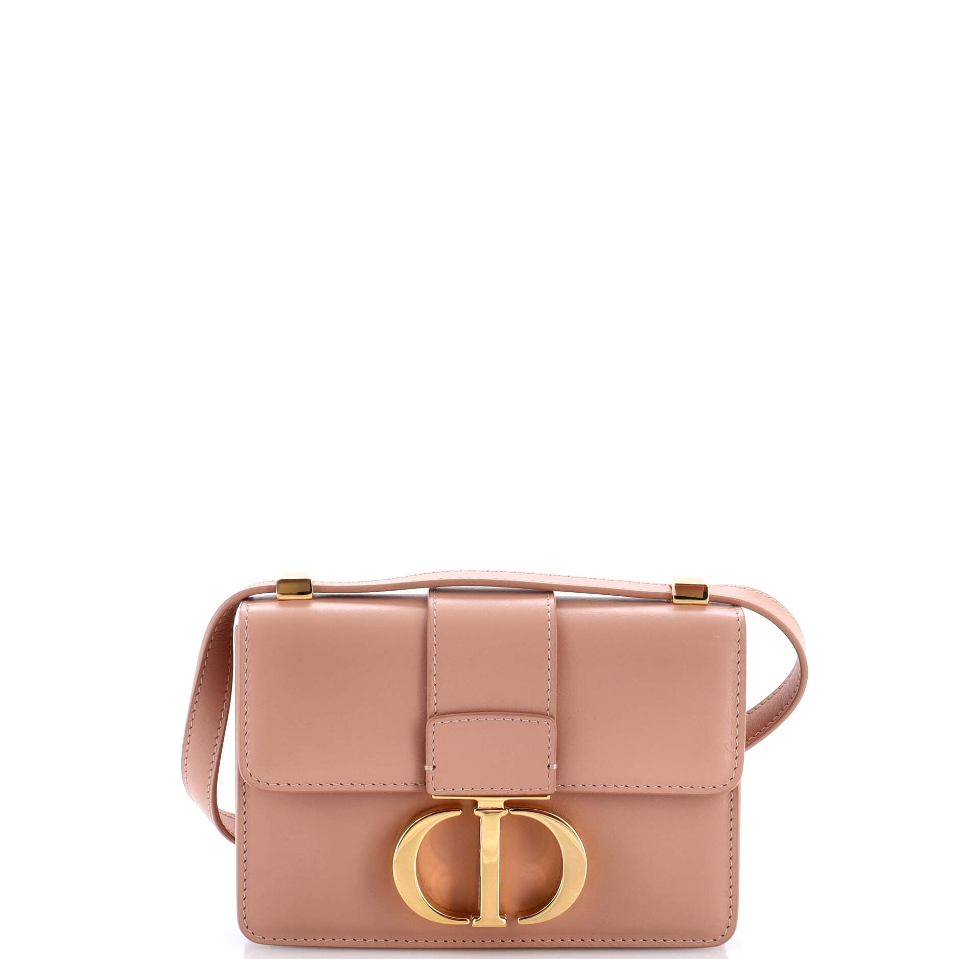 Dior 30 Montaigne Flap Bag Leather Micro