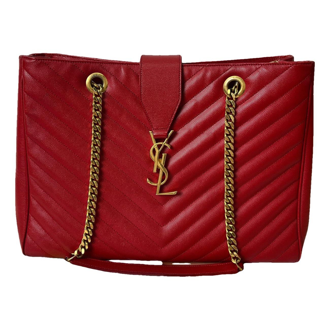 Monogram Downtown Cabas leather handbag