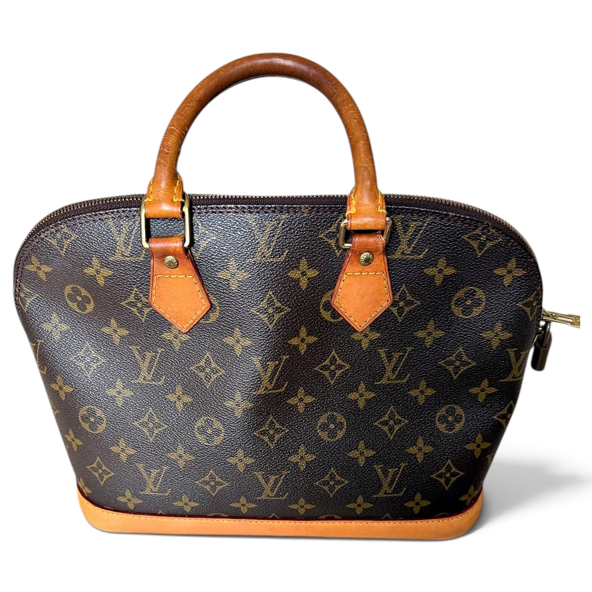 Alma leather handbag
