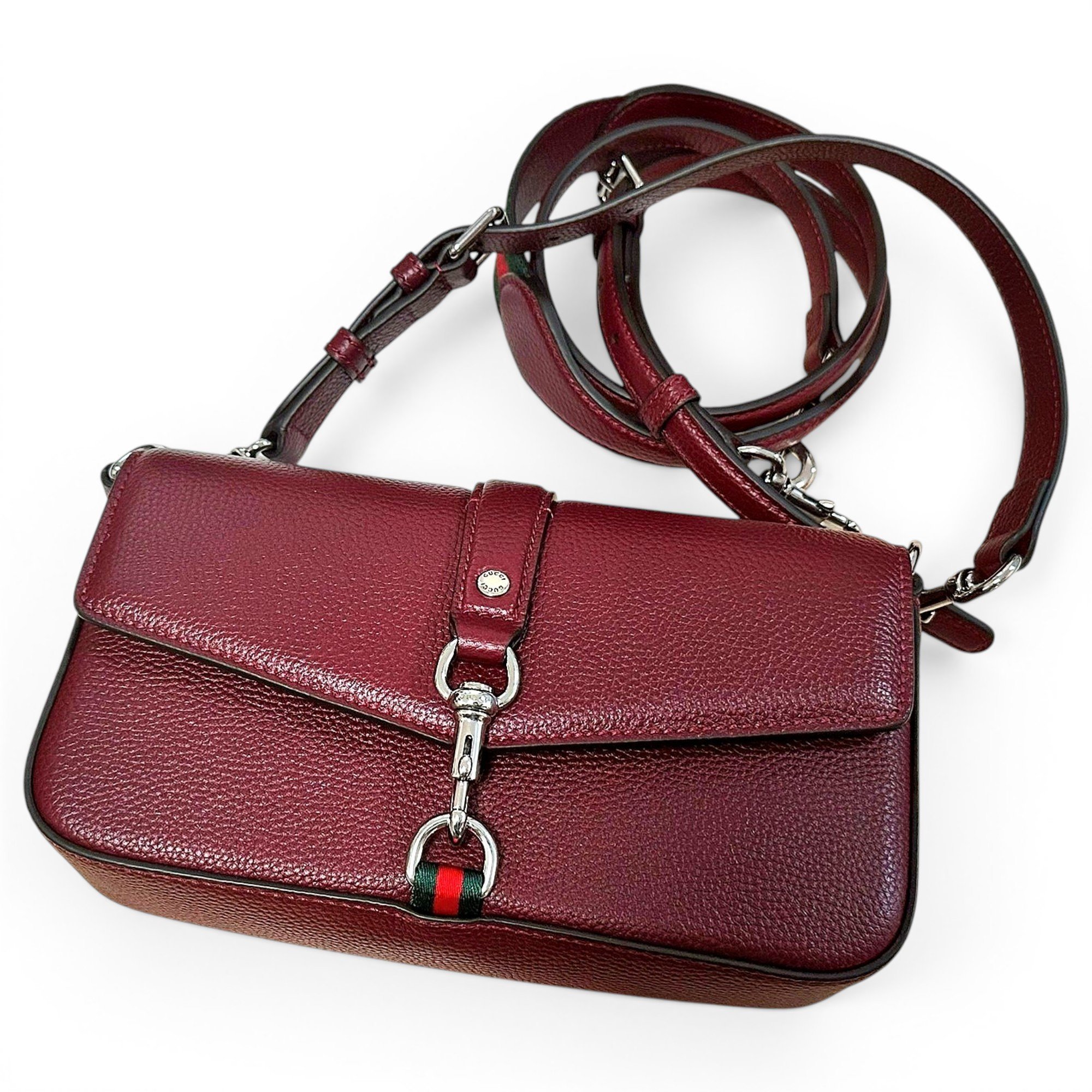 Leather crossbody bag
