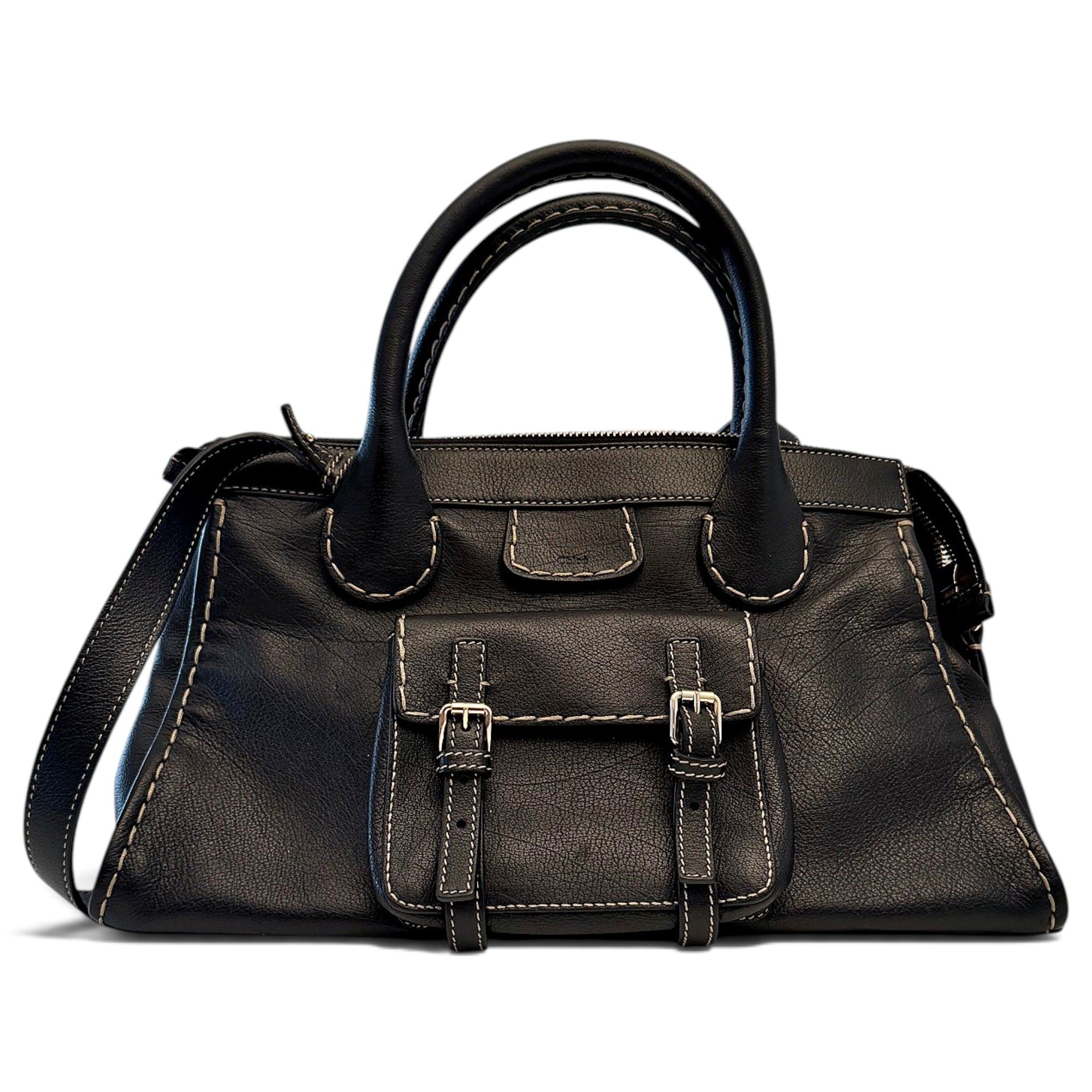 Edith leather handbag