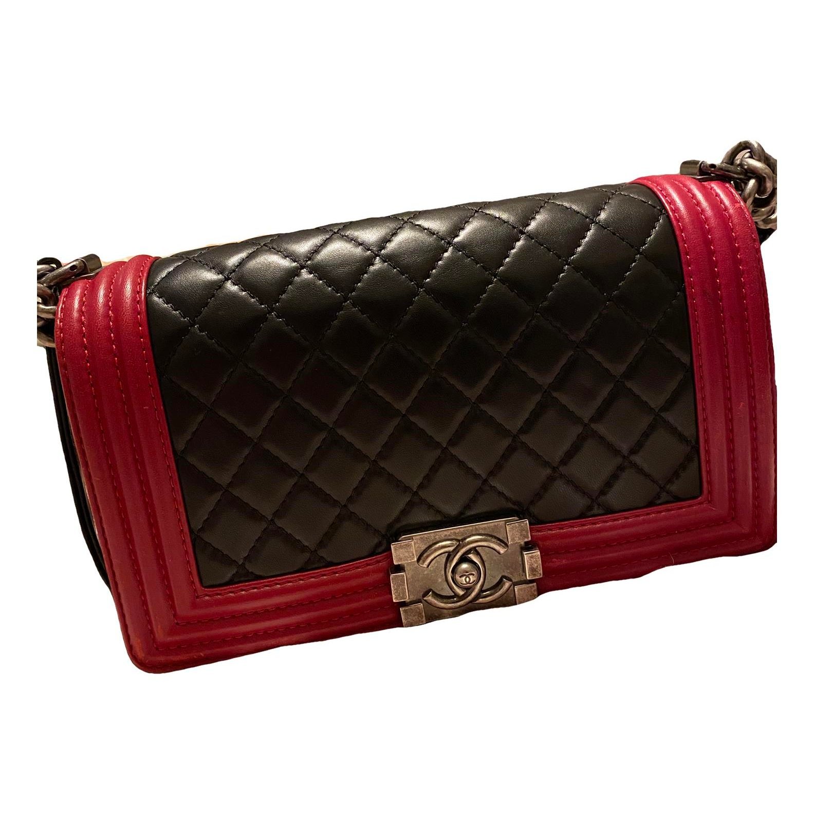 Boy leather crossbody bag