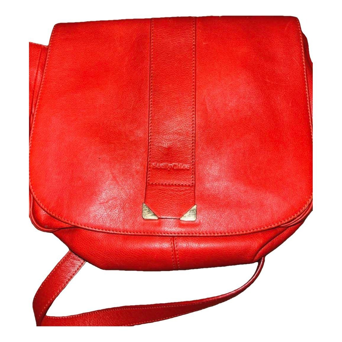 Leather handbag