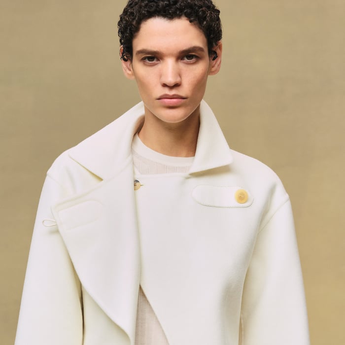 Blanc Naturel Jewel Fastening Jacket