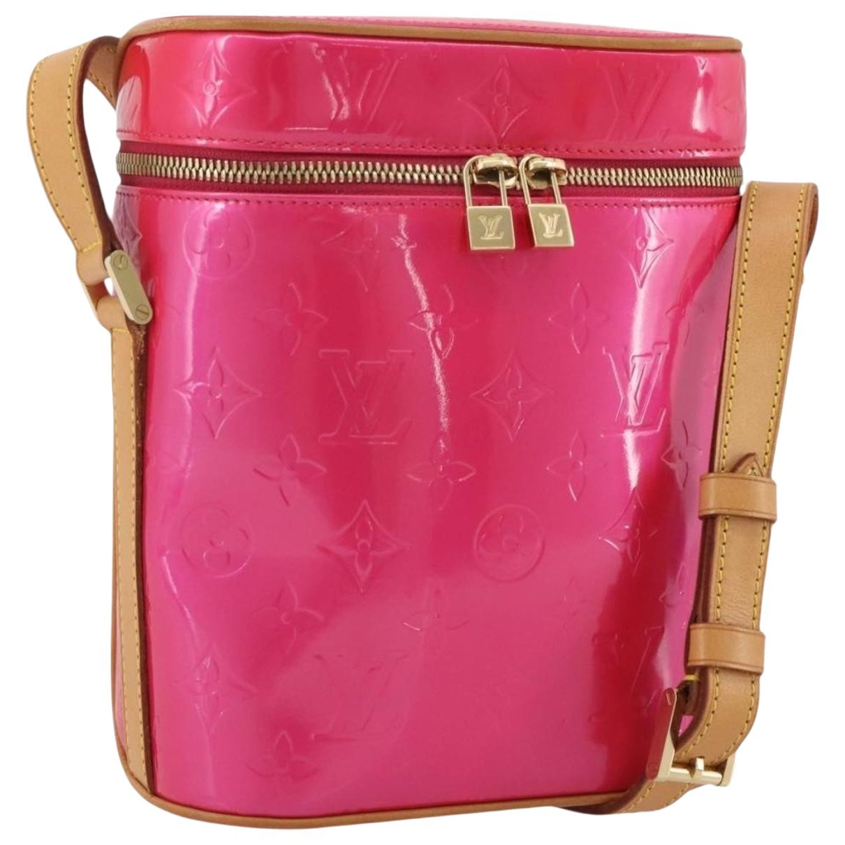 Sullivan patent leather handbag