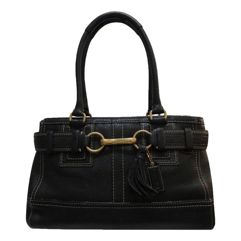 Leather handbag
