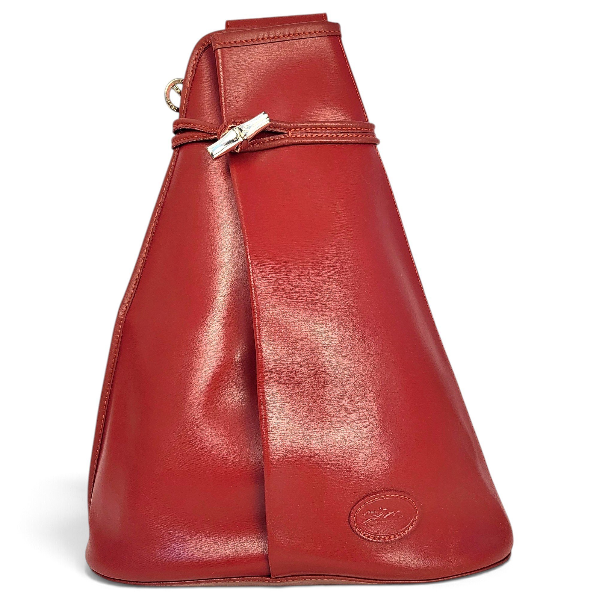 Leather backpack
