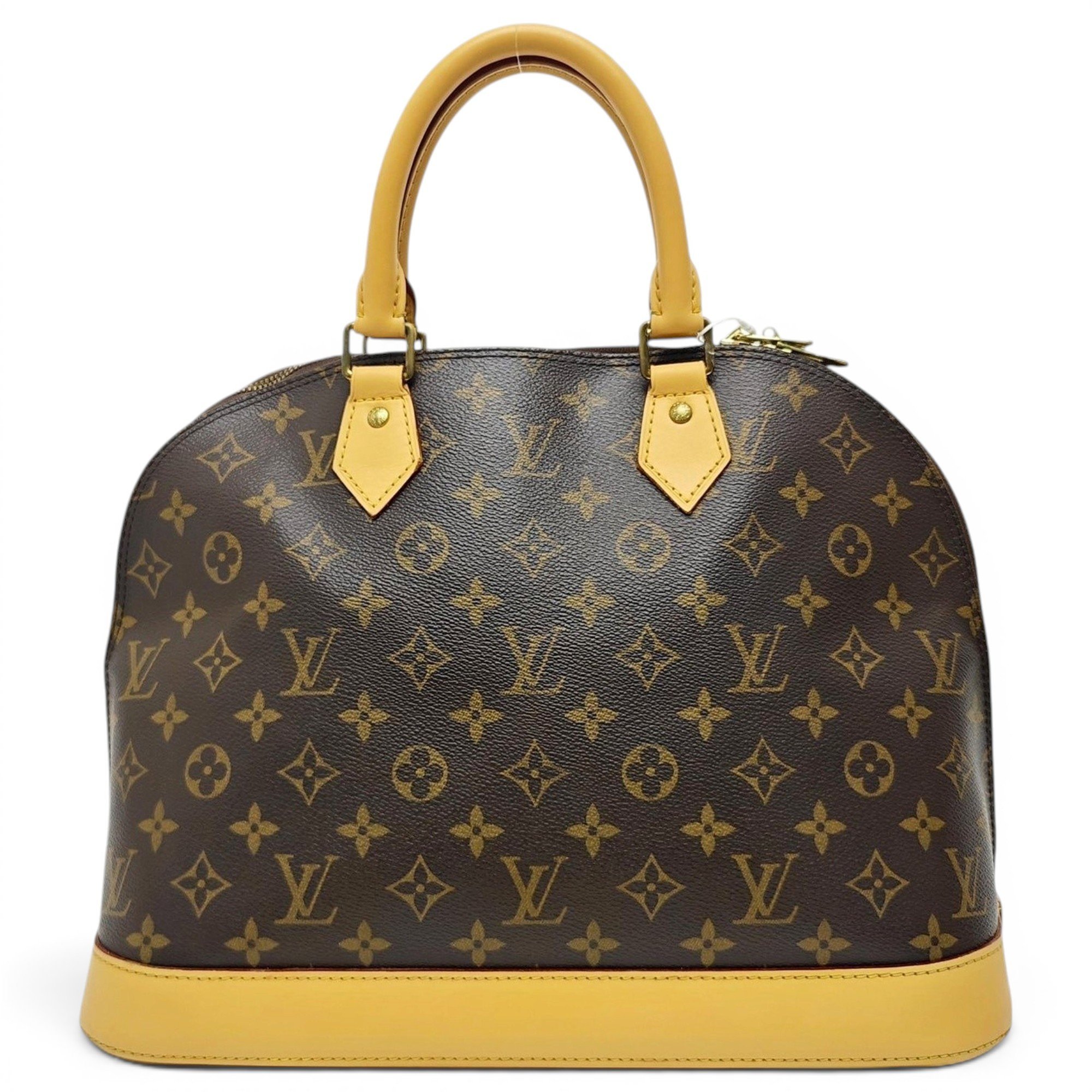 Alma leather handbag