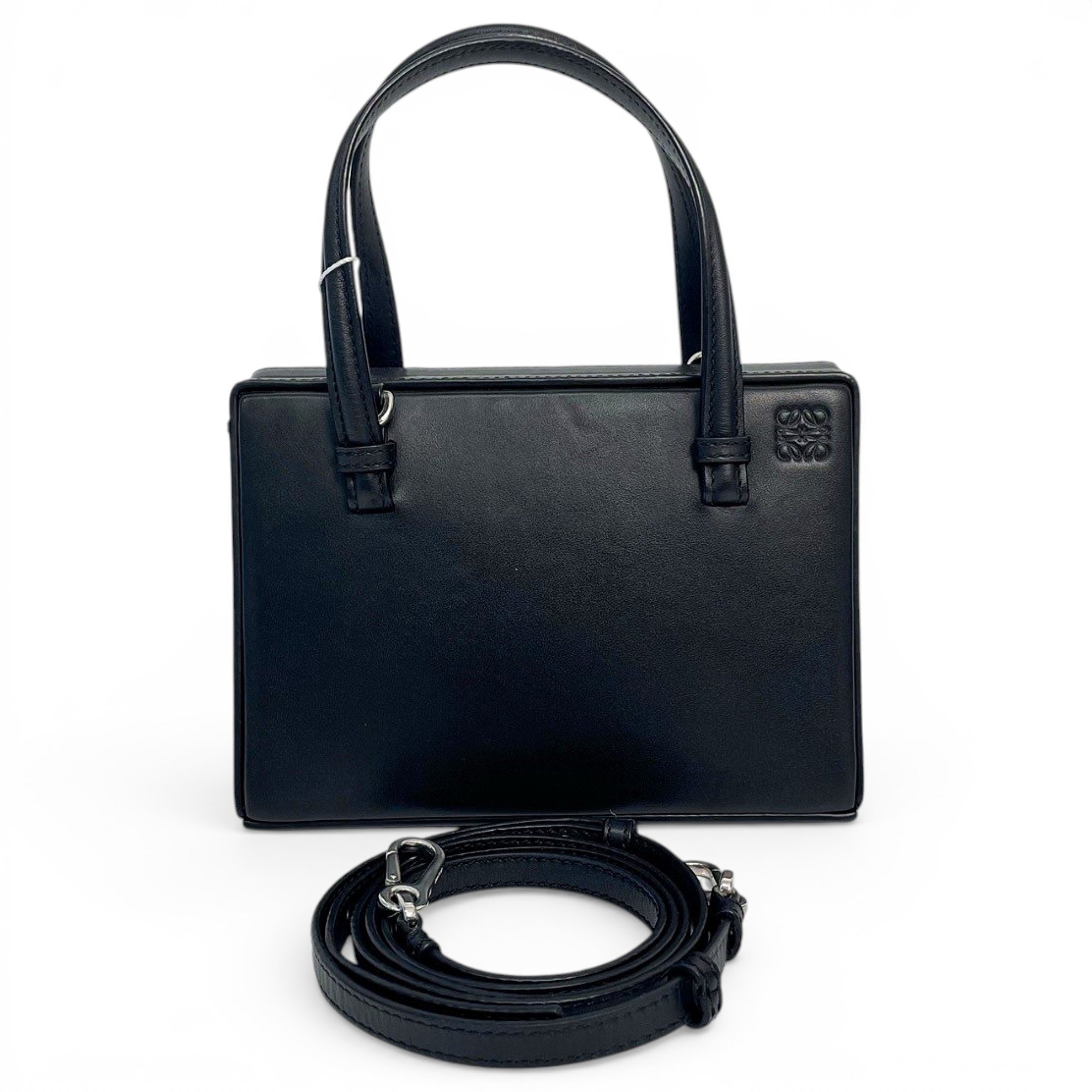 Postal leather handbag