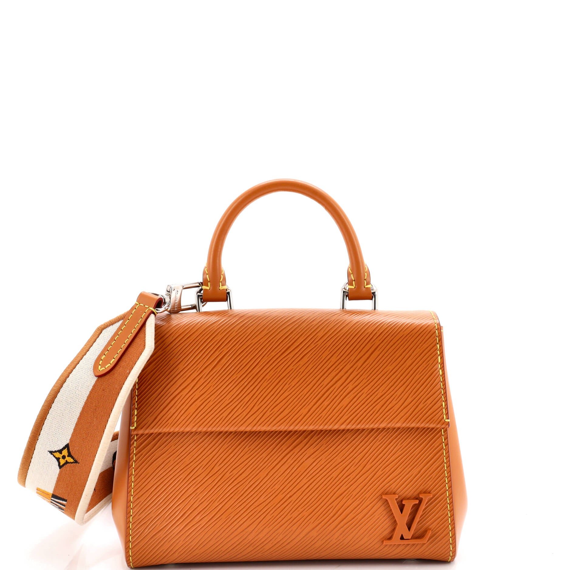 Cluny Top Handle Bag Epi Leather Mini