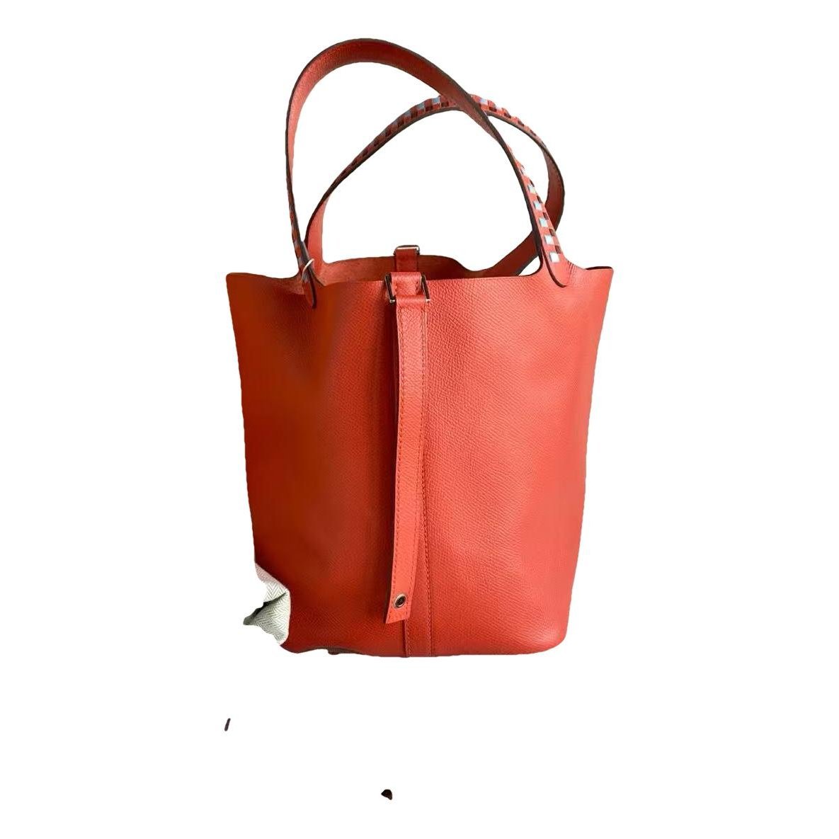 Picotin leather handbag