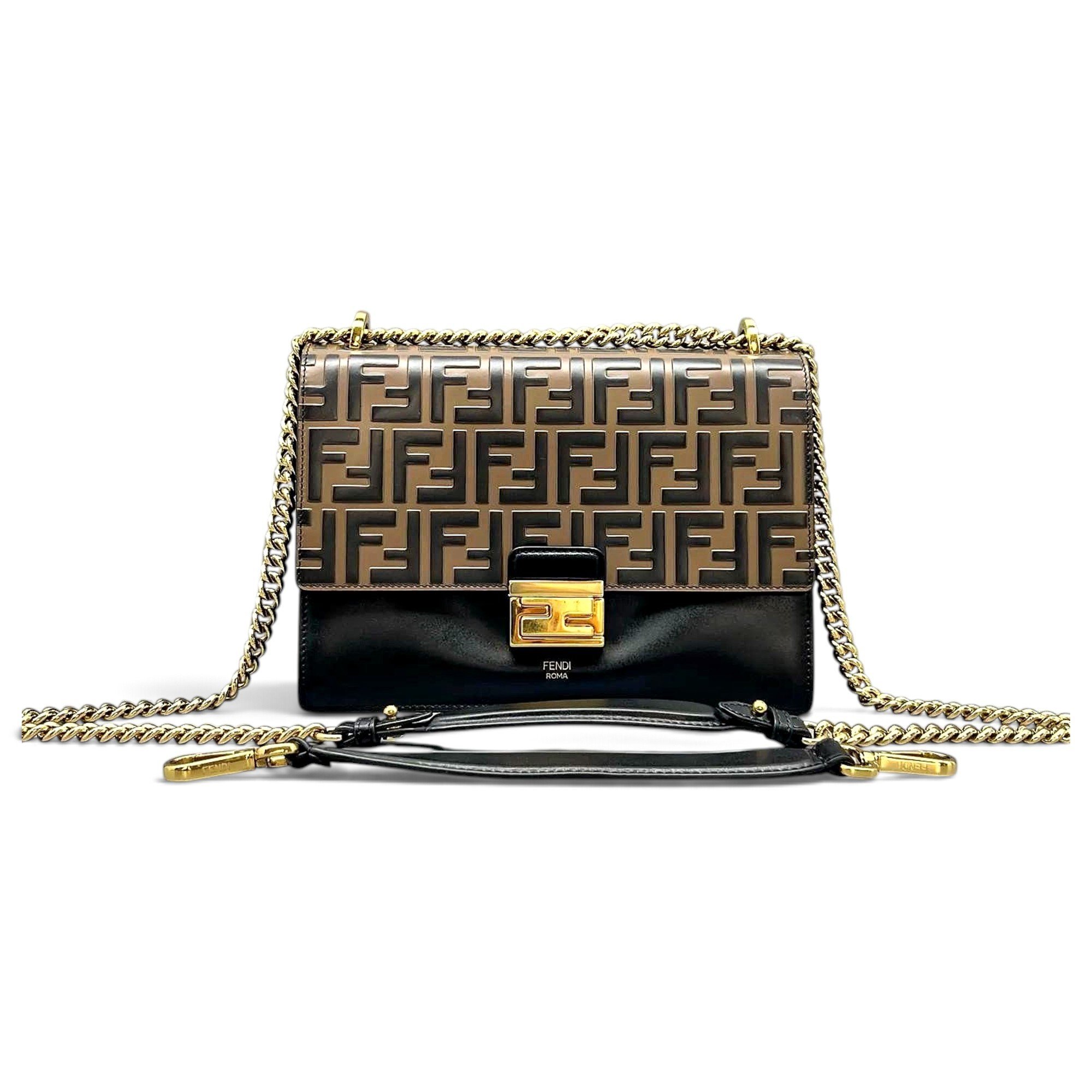 Kan I leather handbag