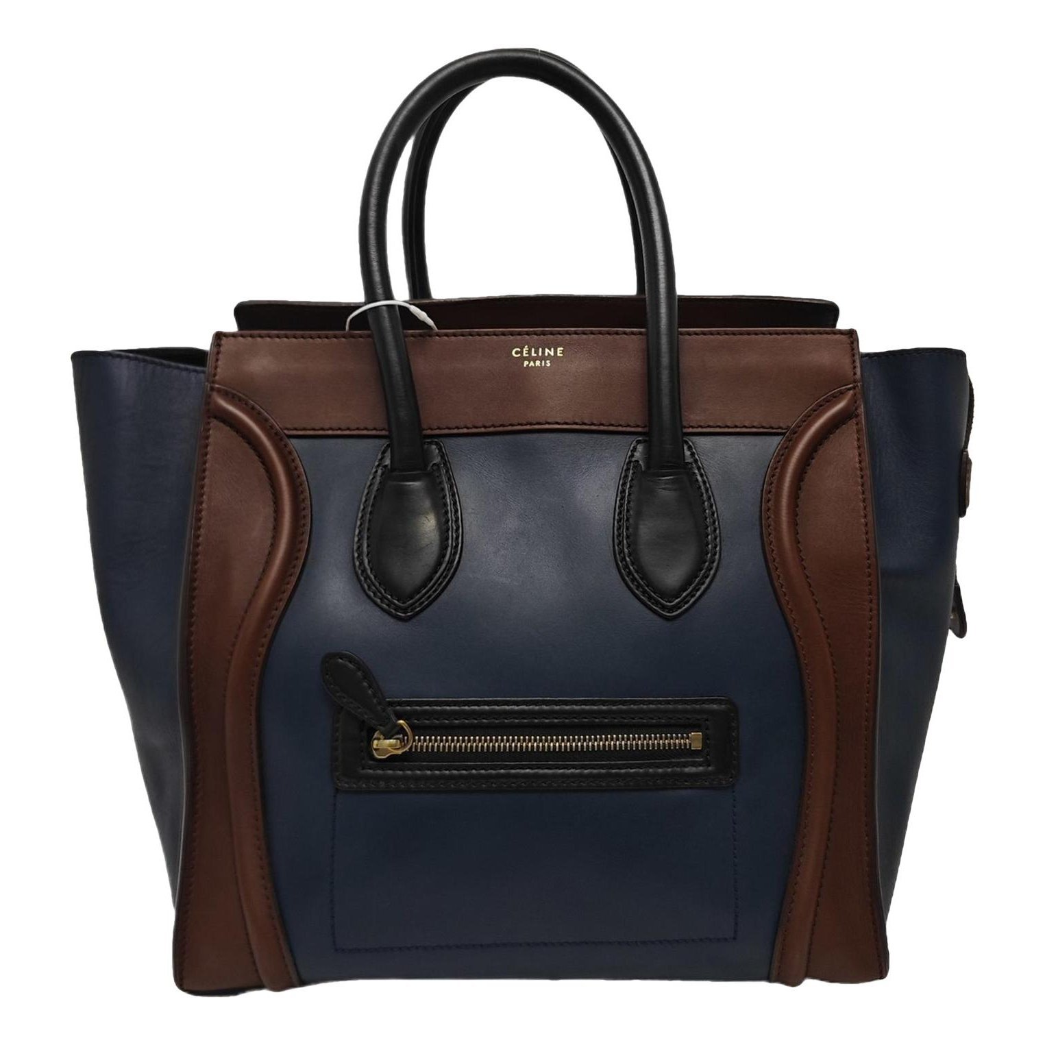 Luggage leather handbag