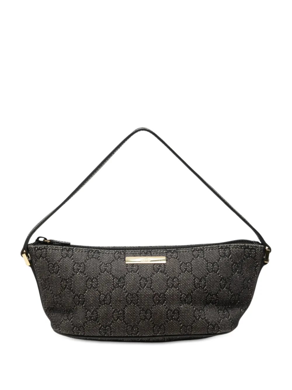 2000-2015 GG Denim Boat shoulder bag
