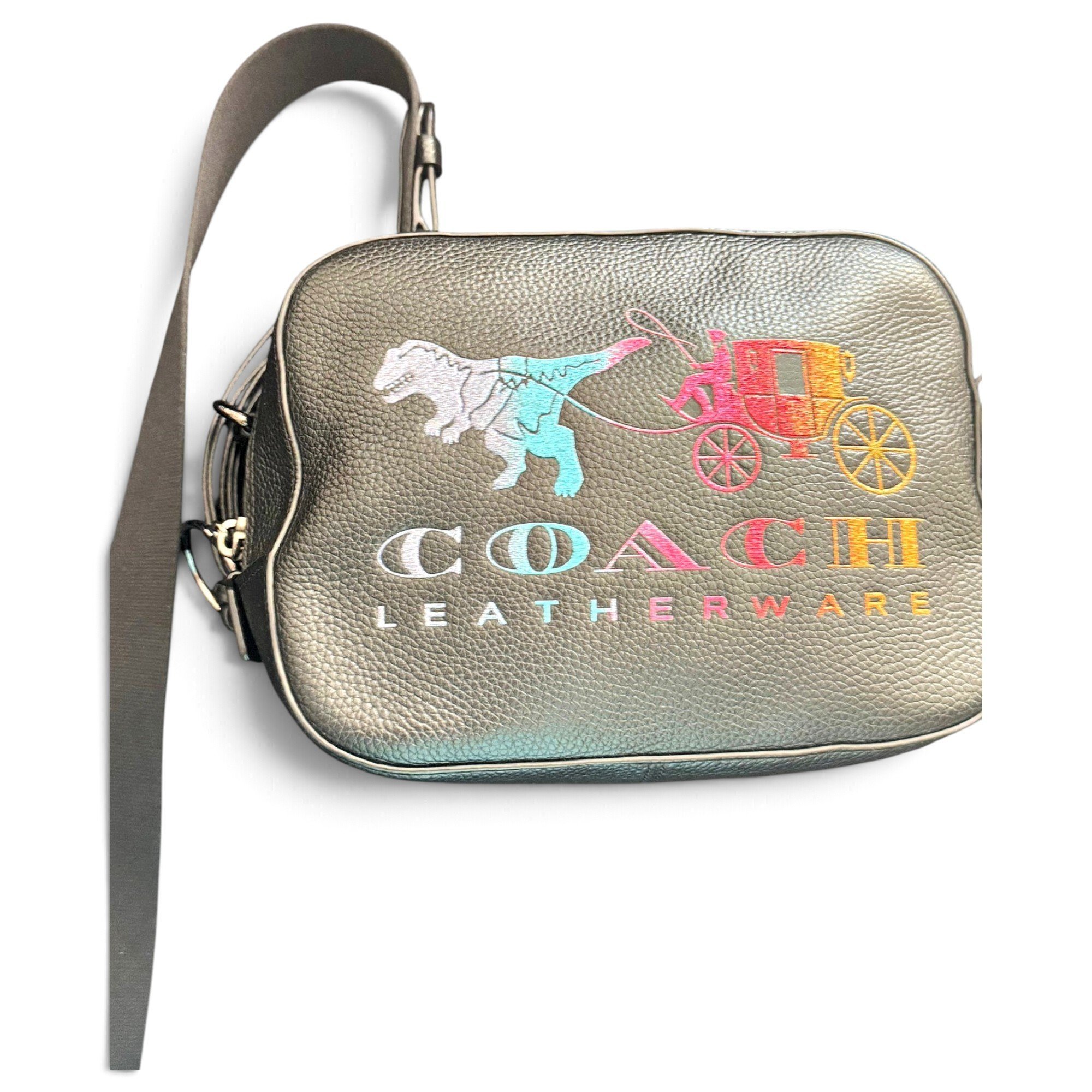 Leather crossbody bag