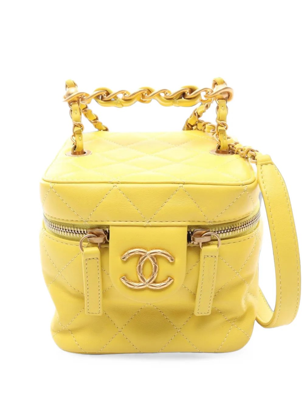Matelassé CC vanity bag
