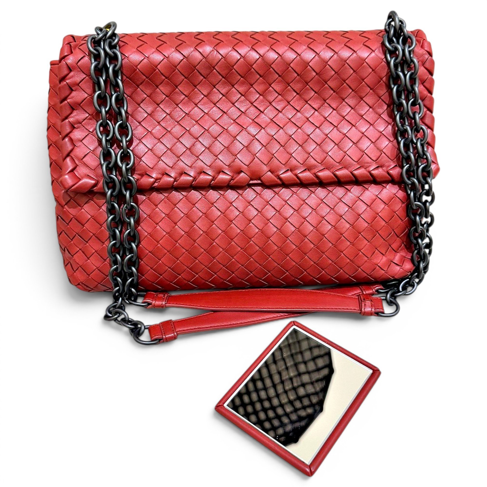 Olimpia leather handbag