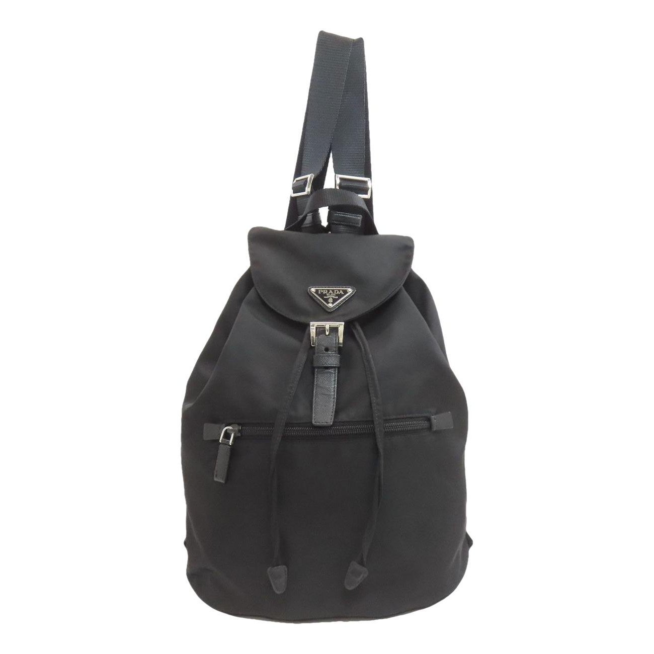 Leather backpack