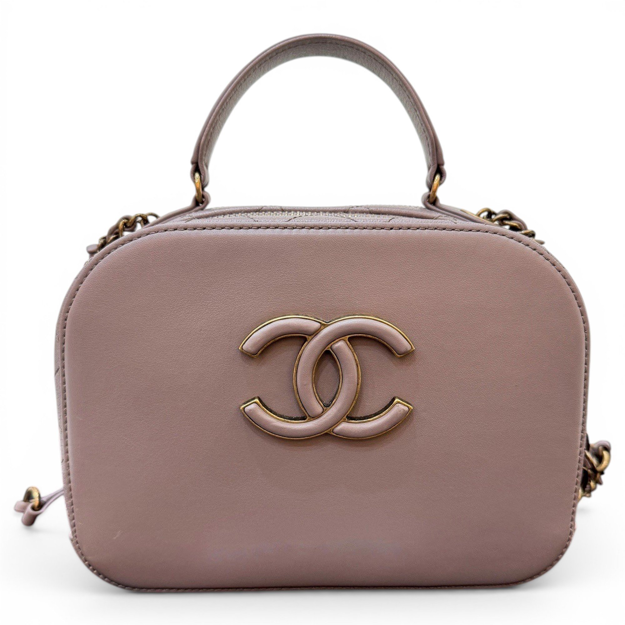 Leather handbag