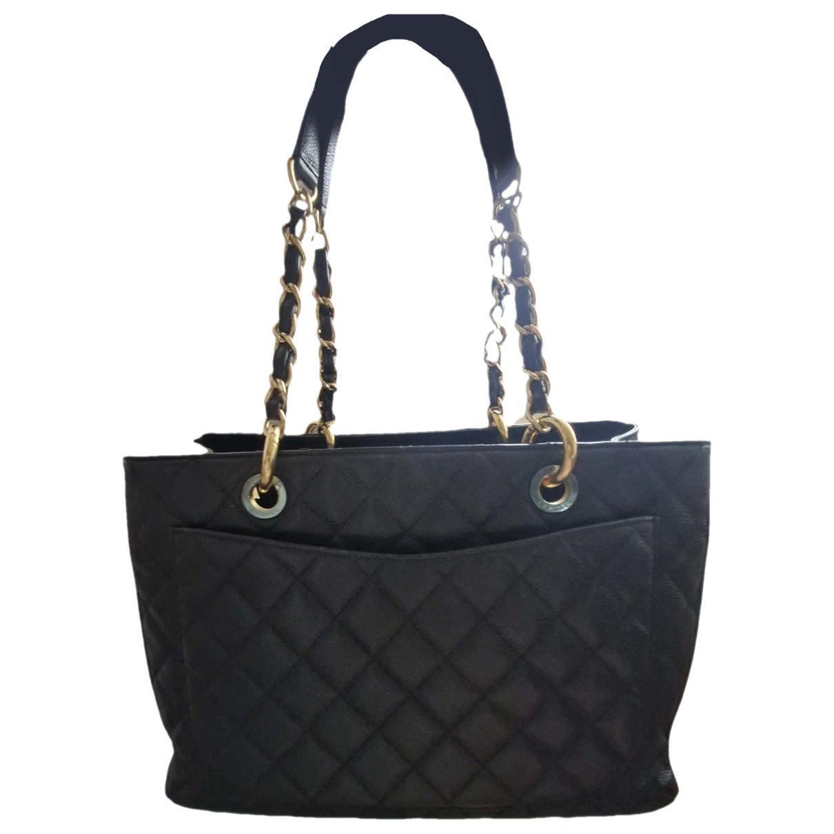 Petite Shopping Tote leather tote