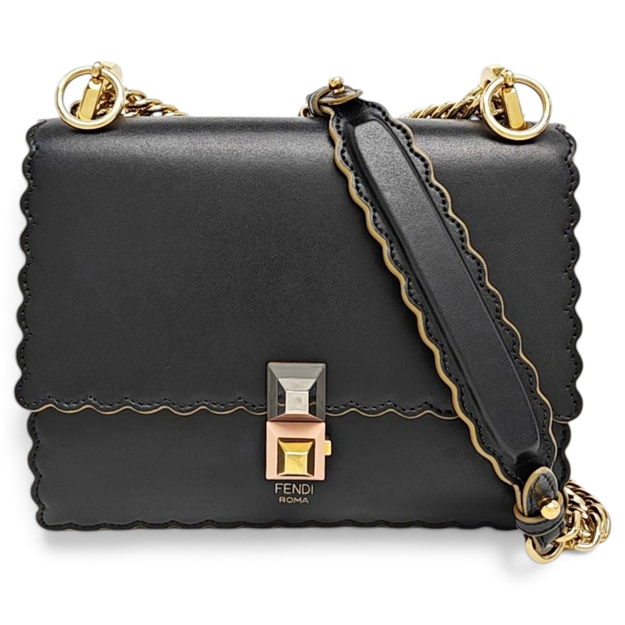 Kan I leather handbag