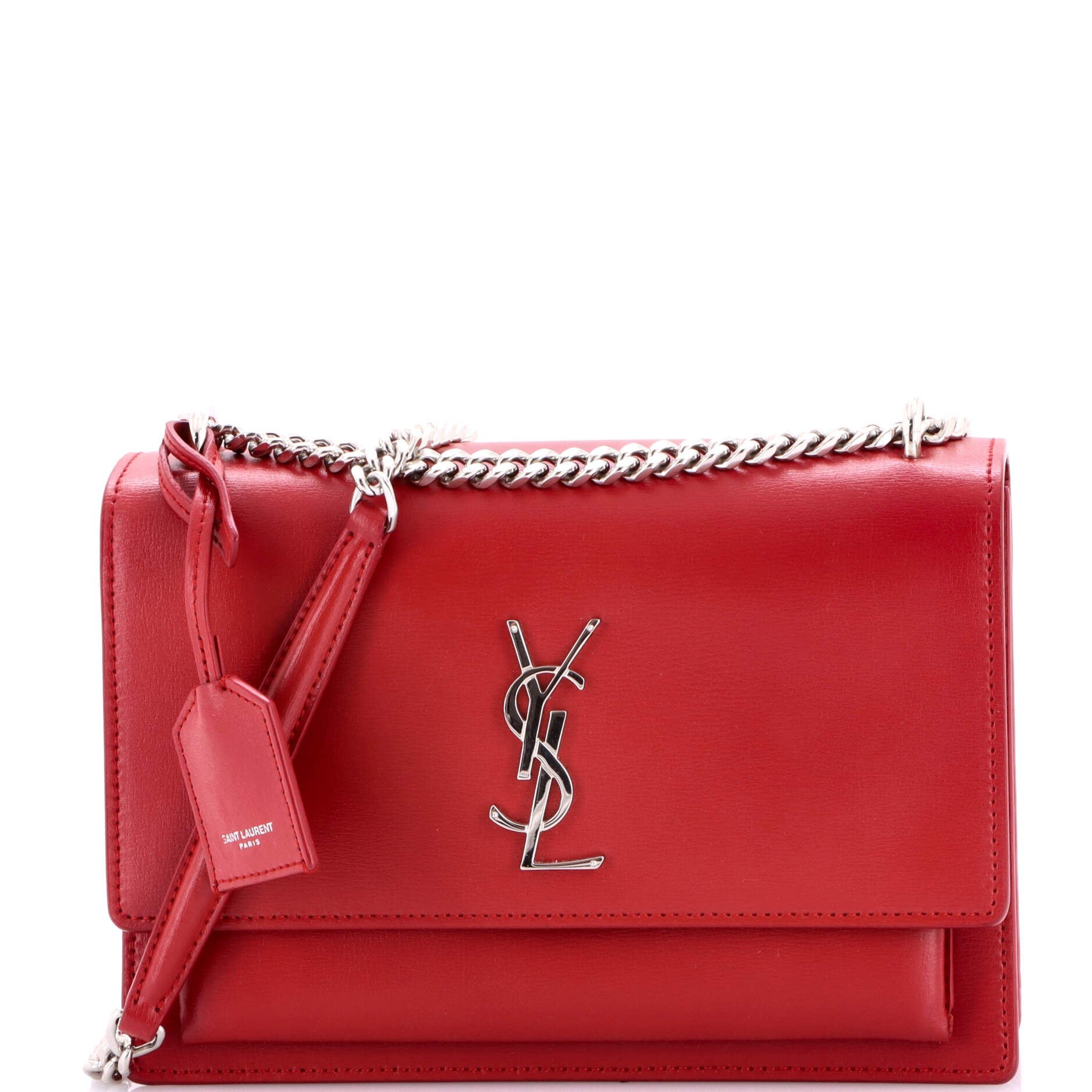 Sunset Crossbody Bag Leather Medium