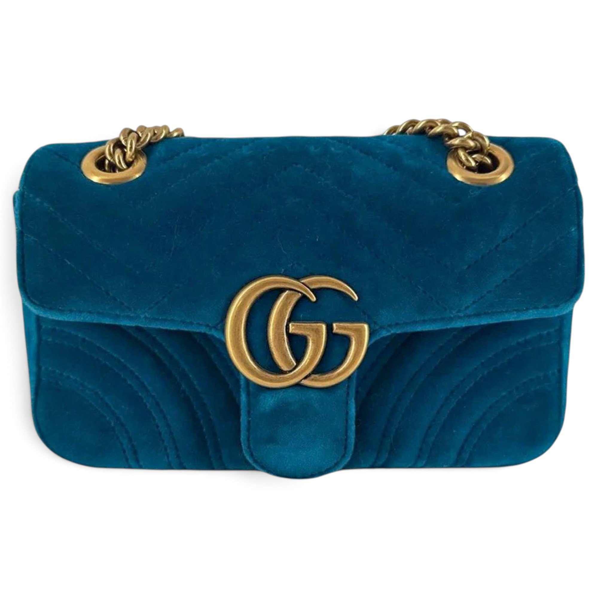 GG Marmont velvet handbag