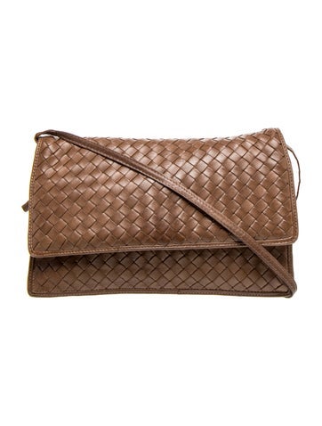 Intrecciato Shoulder Bag Vintage