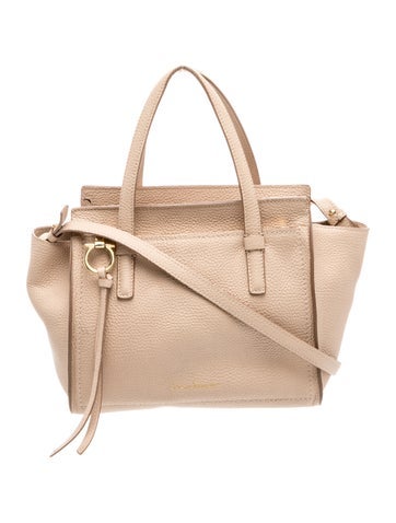 Ferragamo Leather Top Handle Bag