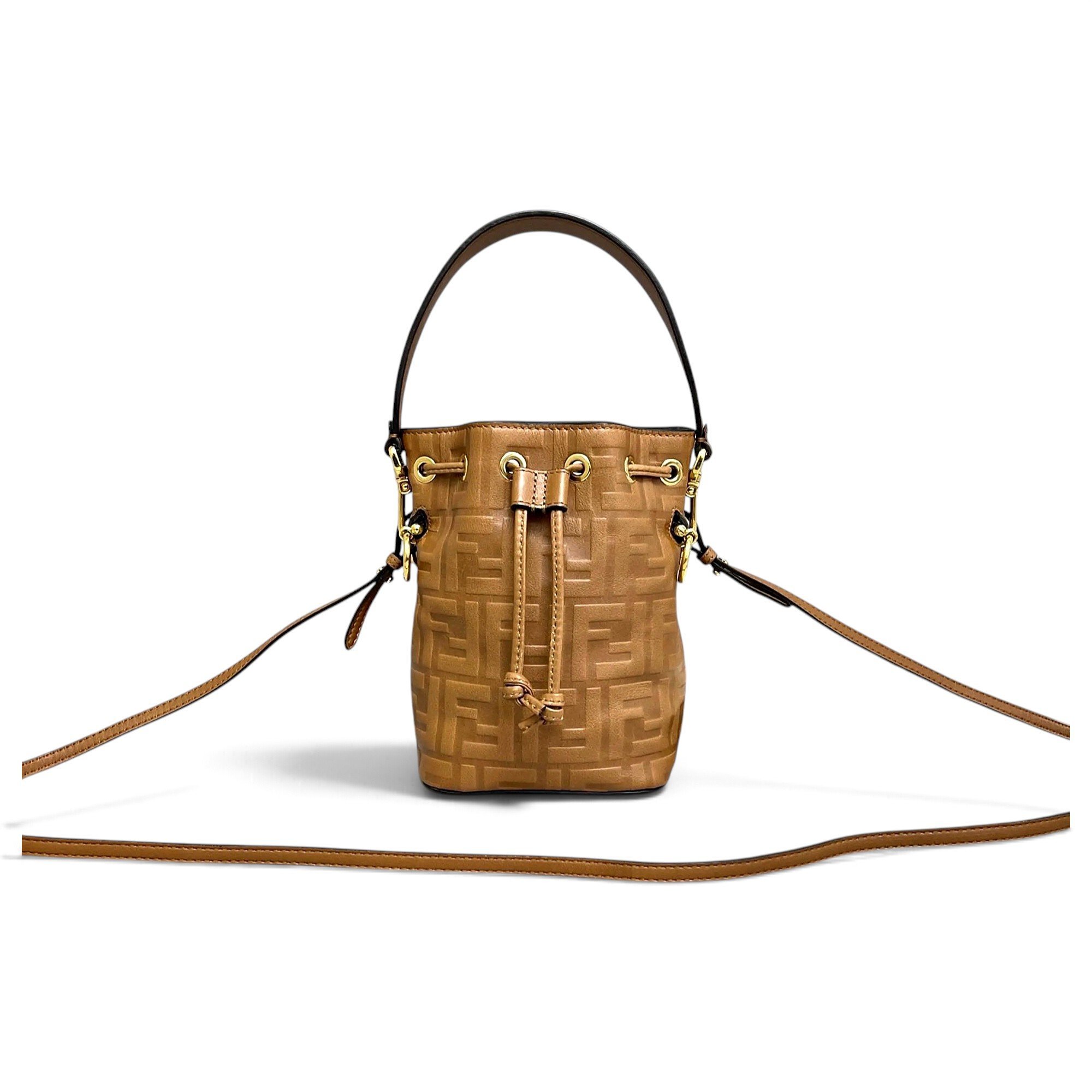 Mon Trésor leather crossbody bag
