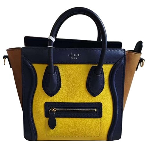 Nano Luggage leather handbag