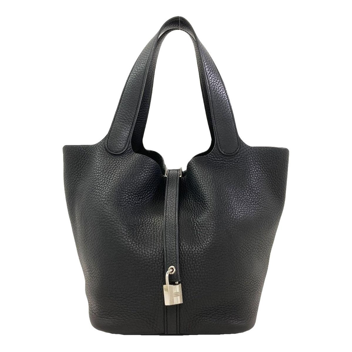 Picotin leather handbag