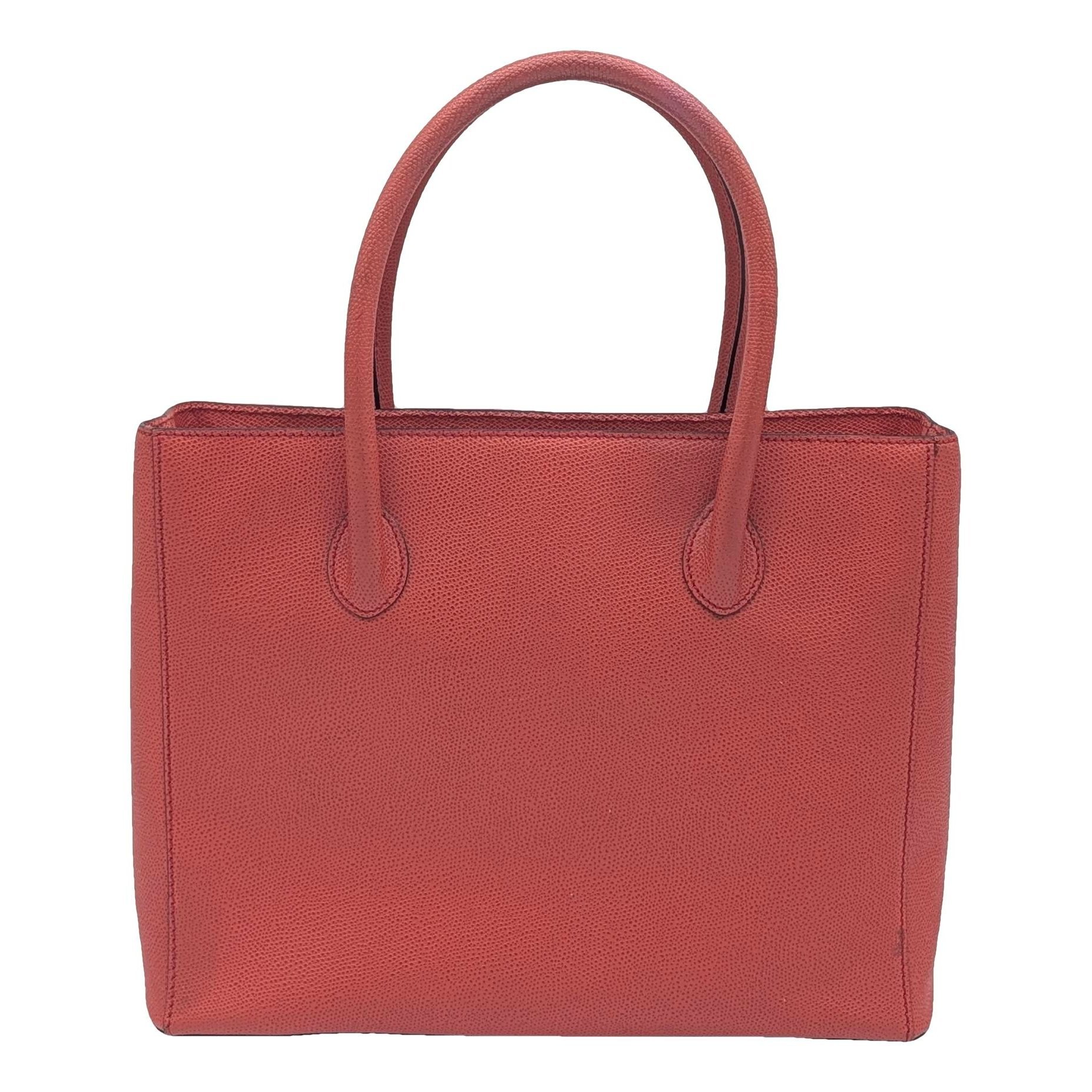 Leather tote