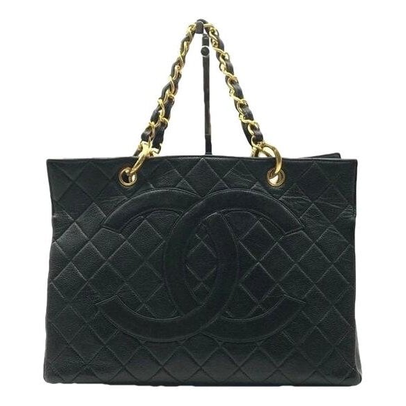 Grand shopping leather tote