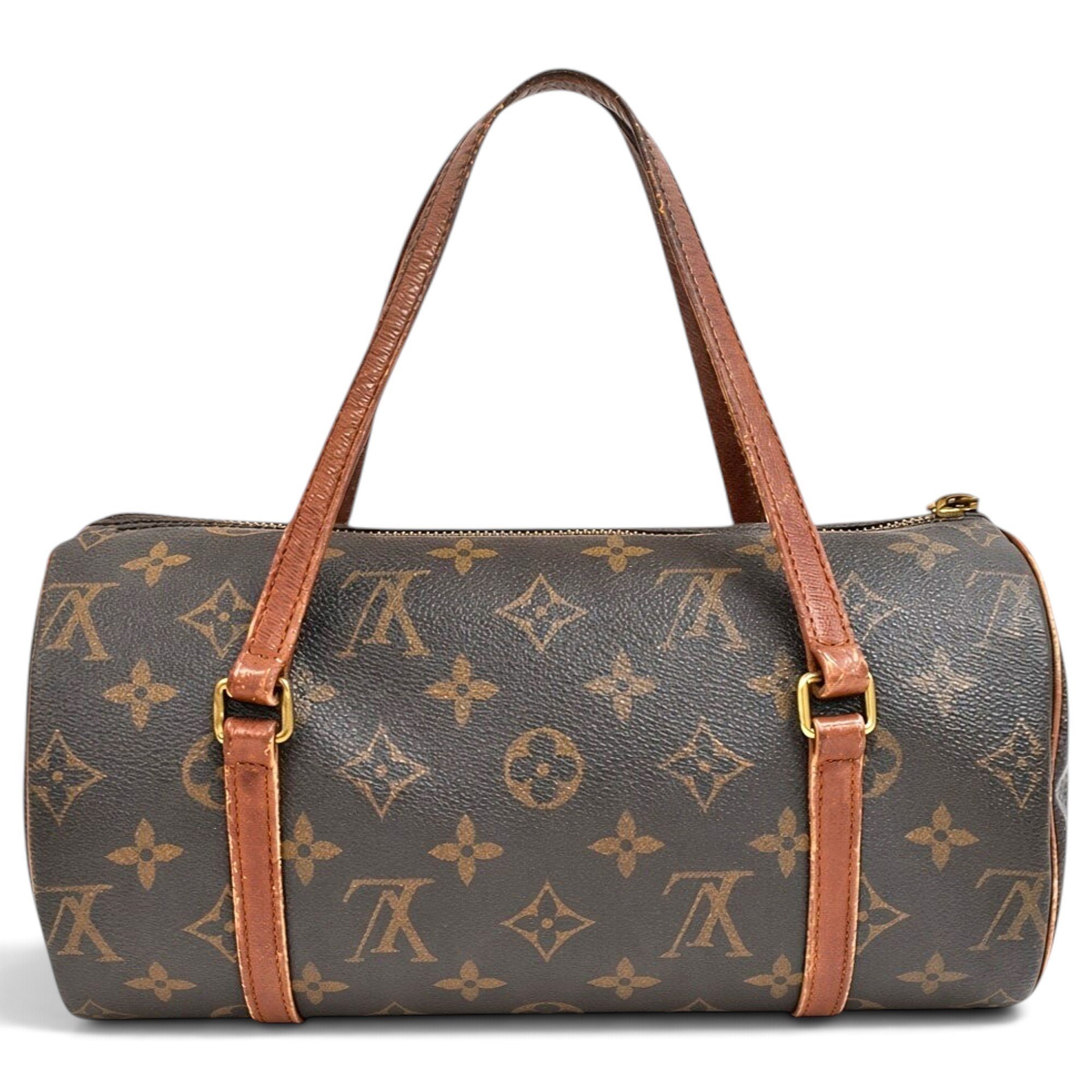 Papillon leather handbag